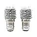 2 1157 1016 P21/5W T25 Red 45 LED Tail Stop Light Bulb