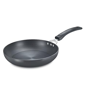Prestige Aluminium Hard Anodised Fry Pan, 20cm (Black)
