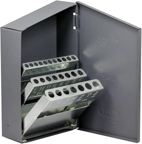 Drill America Drill Bit Index/Case, A - Z (26 Sizes), 10500