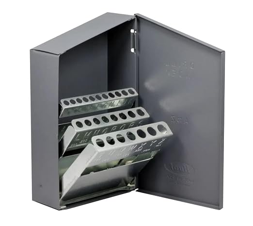 Drill America Drill Bit Index/Case, A - Z (26 Sizes),
