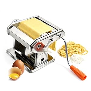 Roestvrijstalen pastamachine Pastamaker Pastamachine; De pastamachine voor verse pasta