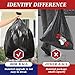 30-33 Gallon 300 Counts Large Trash Bags Black Garbage Bags, Large Trash Can Liners for Home,Kitchen,Office,All Purpose Light Residential or Commercial Waste,Outdoor Lawn and Leaf Bags