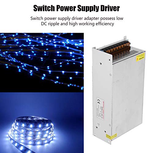 Image of AC to DC Converter, Aluminum Alloy Switch Power Supply Driver Adapter, DC24V LED Screen Strip Light 3D Printer Power Supply(S-1000-24(24V /41.6A /1000W)AC170-250V)