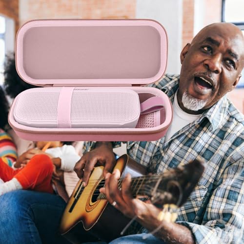 Protection Bose SoundLink Flex 2e Génération rose étui rigide contre rayures et chutes