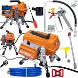 ⭐ Potente motore da 3000W – garantisce un'applicazione di vernice rapida ed efficiente su grandi superfici, ideale per progetti professionali e fai da te.