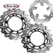 Arashi Disco Dischi Freno Anteriore Posteriore Rotore per Y.a.m.a.h.a FZ6 S2 2007-2008 / FZ6 FAZER S2 2007-2009 Accessori di ricambio per moto FZ600 FAZER S2 Nero