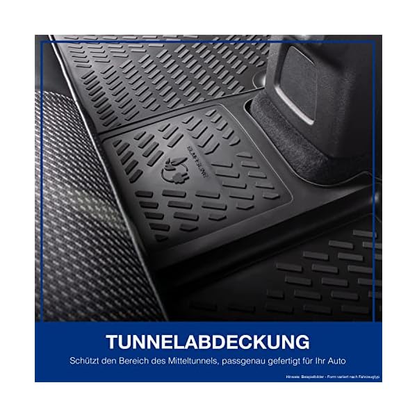 ELMASLINE 3D Gummimatten Set fÃ¼r BMW iX1 2022-2025 Hoher 5cm Rand | ZubehÃ¶r FuÃmatten U11 – Bild 7