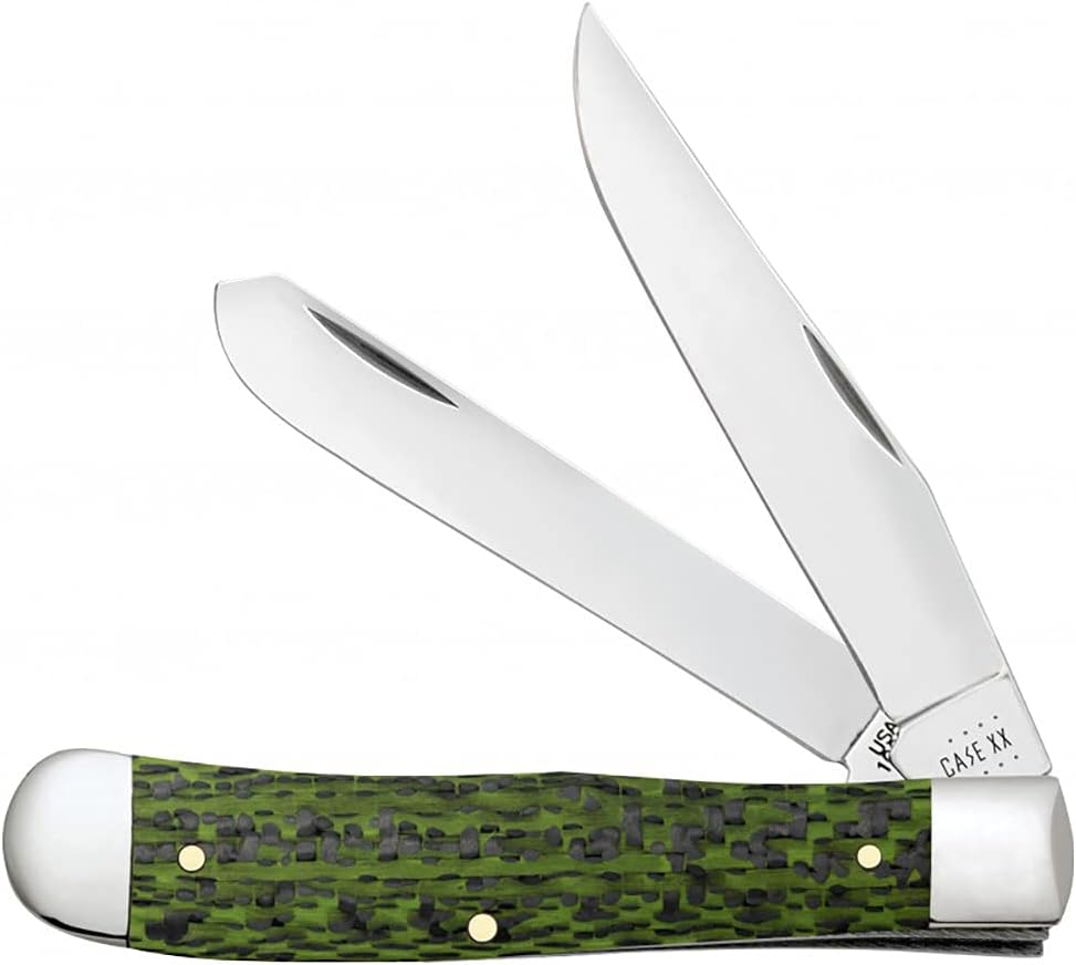 Case Knives CA50710 Green and Black Fiber Weave Trapper