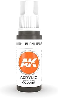 AK Interactive 3rd Gen Acrylic Burnt Umber 17ml