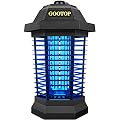 GOOTOP Bug Zapper Outdoor, Mosquito Zapper, 4200V 3 Prong Plug in Electric Fly Zapper, Mosquito Killer, Fly Traps, Flying Insects Zapper Indoor Outdoor, ABS Plastic Outer (Black)