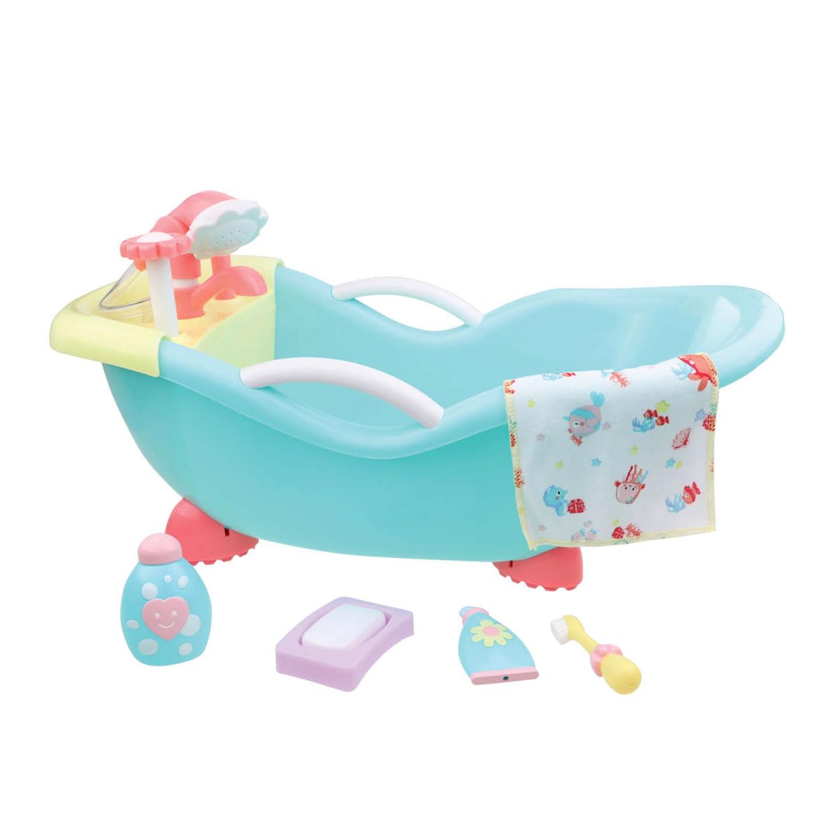JC TOYS - for Keeps 25520 Flower Accessoires pour poupées de bébé, Couleur Bleue