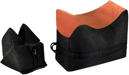 El juego de soportes para armas resto es un accesorio de caza y tiro al aire libre hecho de material de nailon duradero e impermeable. Fácil de usar y transportar, es ideal para sostener armas de forma segura y rápida durante la práctica de tiro.