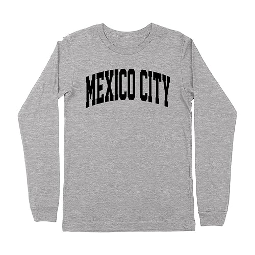 Mexico City Collegiate Kids Long Sleeve T-Shirt Youth