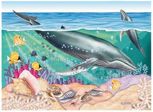Humpback Whale Note Cards Set of 10 cards & 10 envelopes