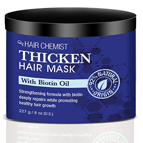 Hair Chemist Thicken Hair Mask With Biotin 3-Pc Hair Care Box Set #TOP3