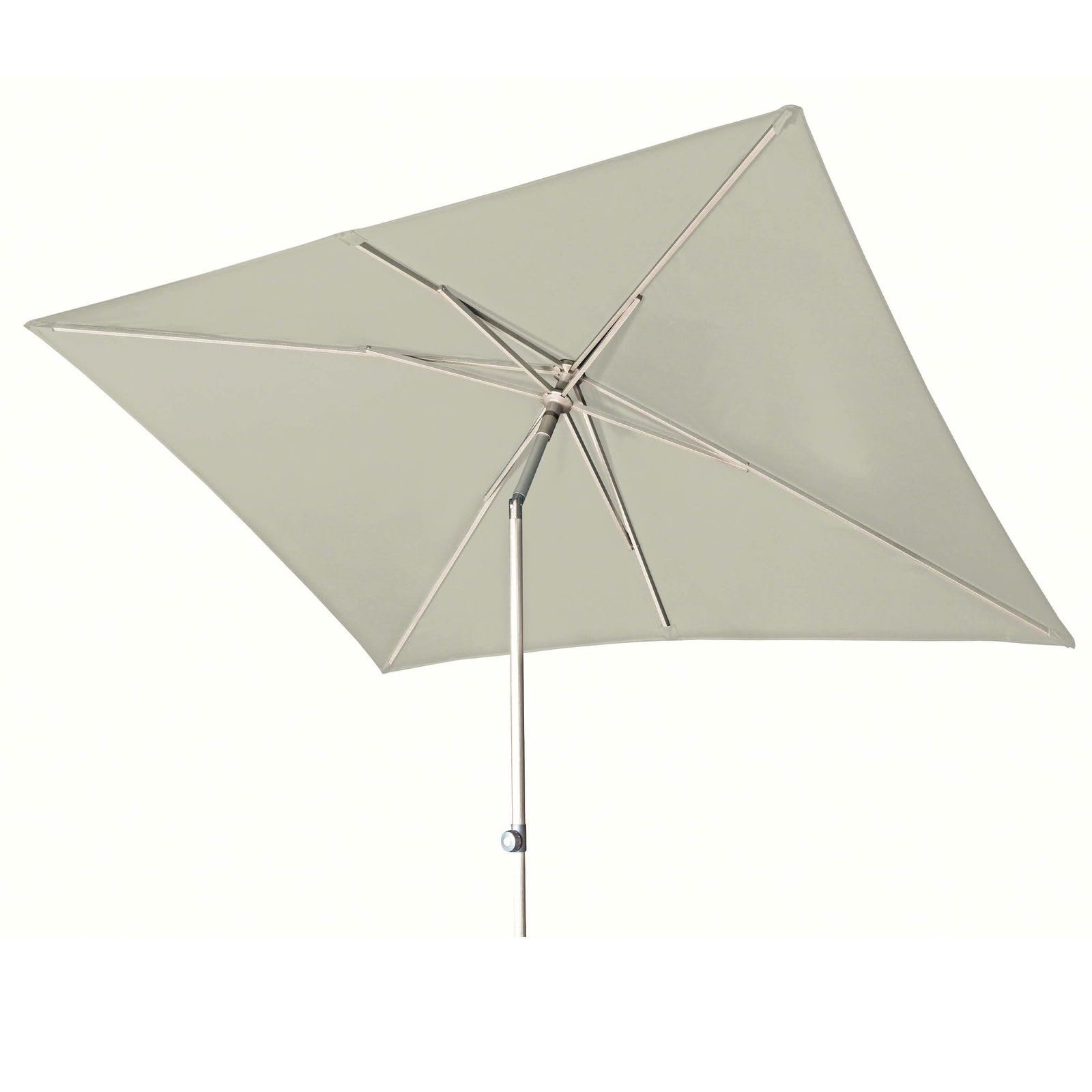 Doppler Sonnenschirm ACT Push UP greige, ca. 250x200 cm, 8-teilig, 480546846 Sonnenschirm ACT Push UP greige, robuster und stabiler Gartenschirm mit großem Schieber
