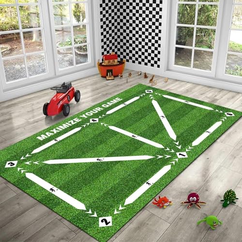Image of Football Training Mat Child Shock Dribble Silent Starter Soccer Training Mat 40 cmx60 cm
