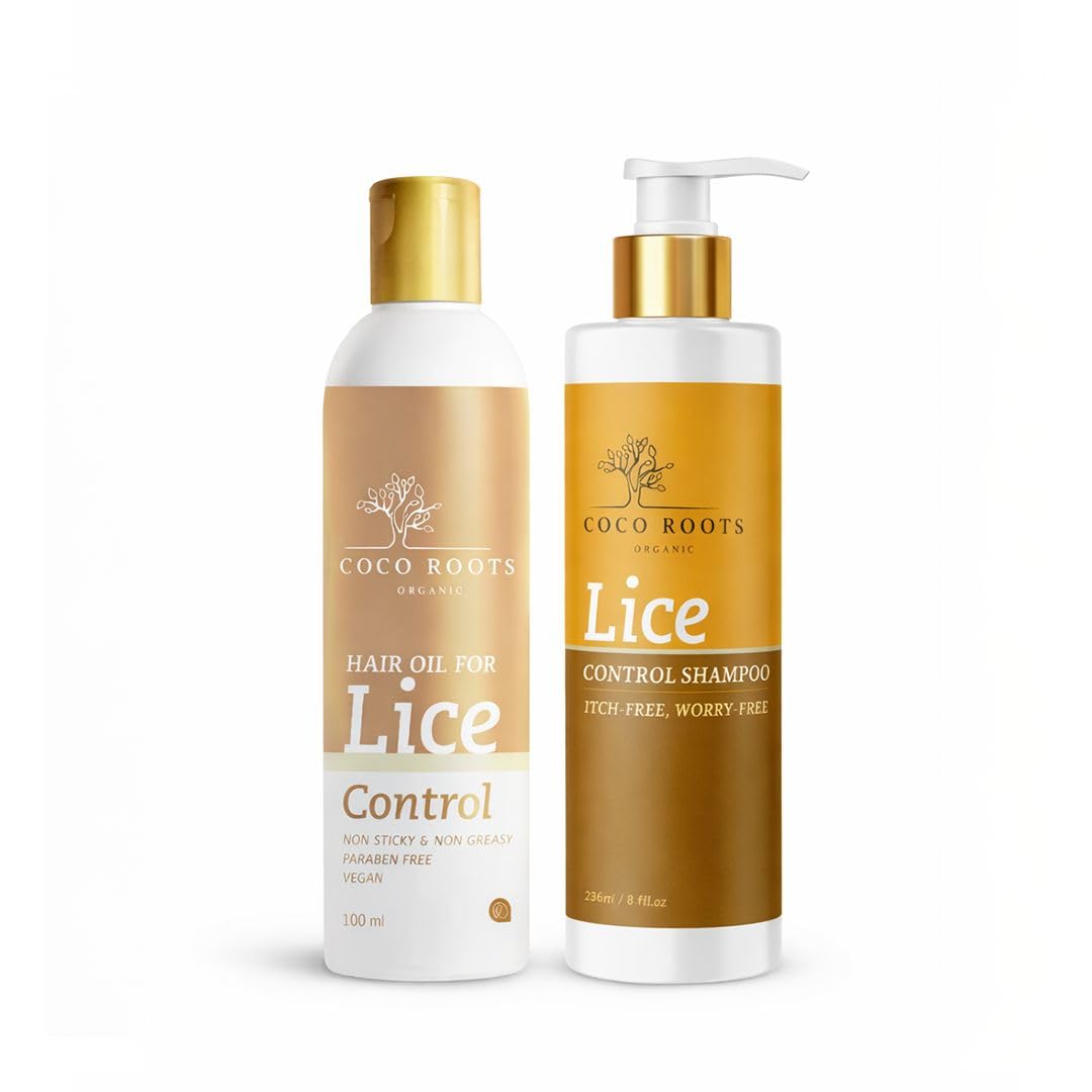Lice Control Combo – Natural Shampoo (250ml) & Hair Oil (100ml) | Chemical-Free, Vegan & Itch-Free Formula-image-27