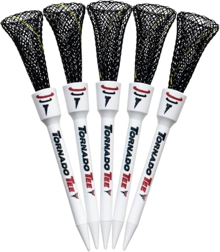 gl[h eB[ St 5 Pack Tornado Tee 3.25C` 4C` u J[ (ubN, 4 in) [sAi]