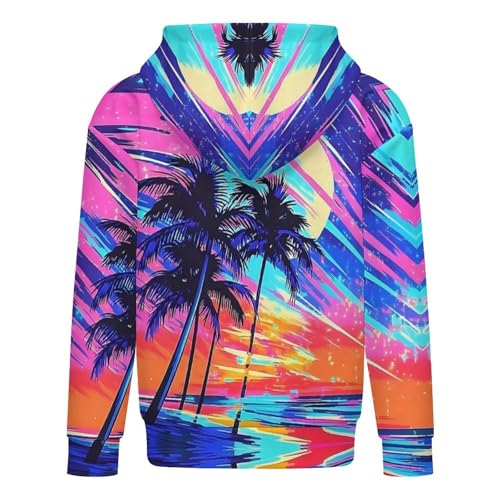 3D Print Hoodies for Teen Boys Girls Graphic Printed Sweatshirt Pullover with Pocket4