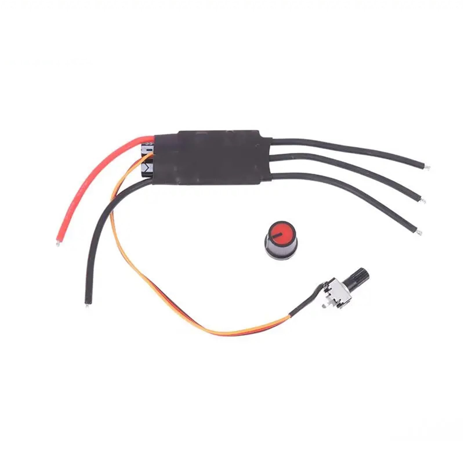Per BLDC Trifase Brushless Motor Driver Regolatore Velocità Con Potenziometro Modelli RC Aggiornamenti Parti Modello Accessorio Crawler Veicolo ESC RC