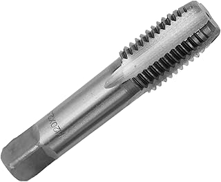 Straight Flute Tap, 2pcs High Speed Steel Metric Thread Tap Straight Flutes Thread Tapping Tool Hand Thread Tap(M20x2.5)