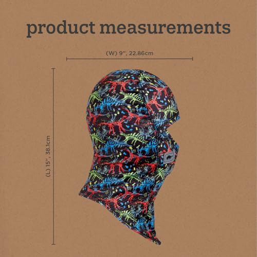 Turtle Fur Kids Comfort Shell UV MaxClava Lightweight Balaclava Ages 3-6, Fossilopolis4