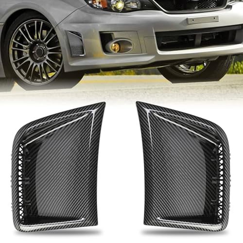Front Bumper Trim - 2025 Subaru Forester 4 Bumper Air Vent Cover for 08-14 Subaru Impreza WRX & WRX STI