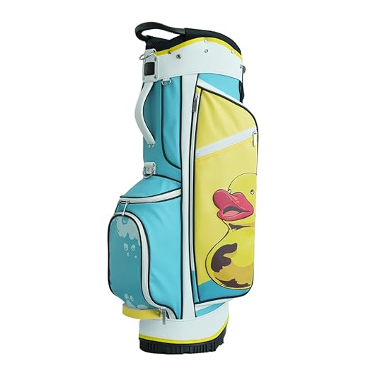 SHANKITGOLF Golf Bag 14 Way Dividers PU Leather with Straps Lightweight Tee Pouch