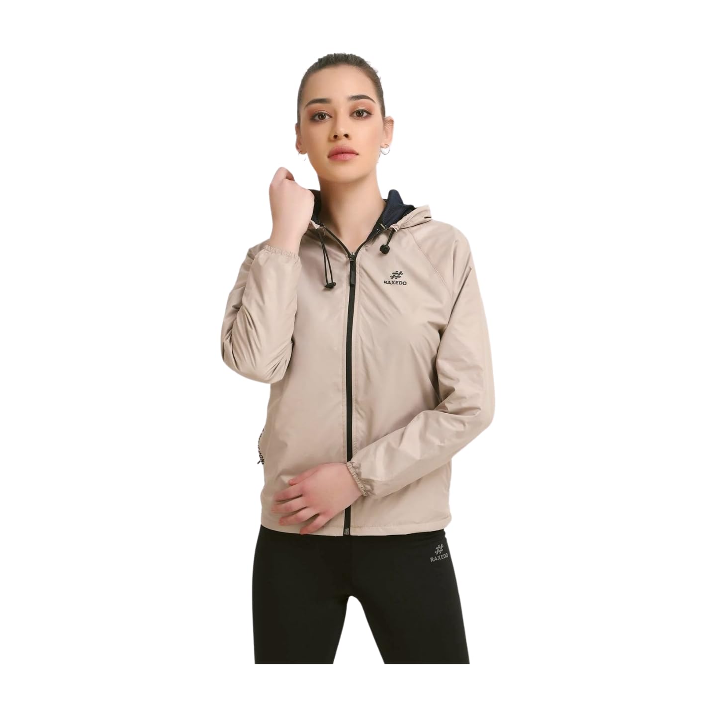 Raxedo Light Weight Jacket Windcheater For Women Water Resistant