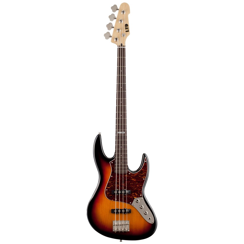 Amazon.com: ESP JB-J204-3TB-KIT-1 Black Satin Electric Bass