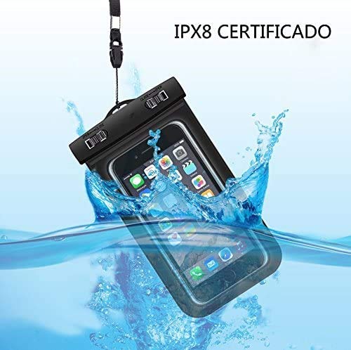 Accesorios De Telefonía, Wireless bolsa celular contra agua Marca PUBAMALL (3)