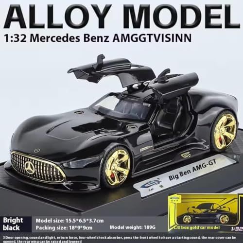 Image of Mercedes Benz Gran Turismo SUV Car 1:32 Scale Model Car Exclusive Alloy Metal Pull Back Die-cast Diecast Metal Pullback Toy Openable Doors & Light Music Best Gifts Kids【Colors as Per Stock 】