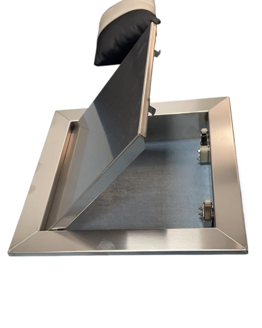 Wall & Hatch Access Panel – Access Panel for Drywall Ceiling with Spring-Loaded Push Latch for Electrical and BBQ Island Cabinets(16x16in/40x40cm)