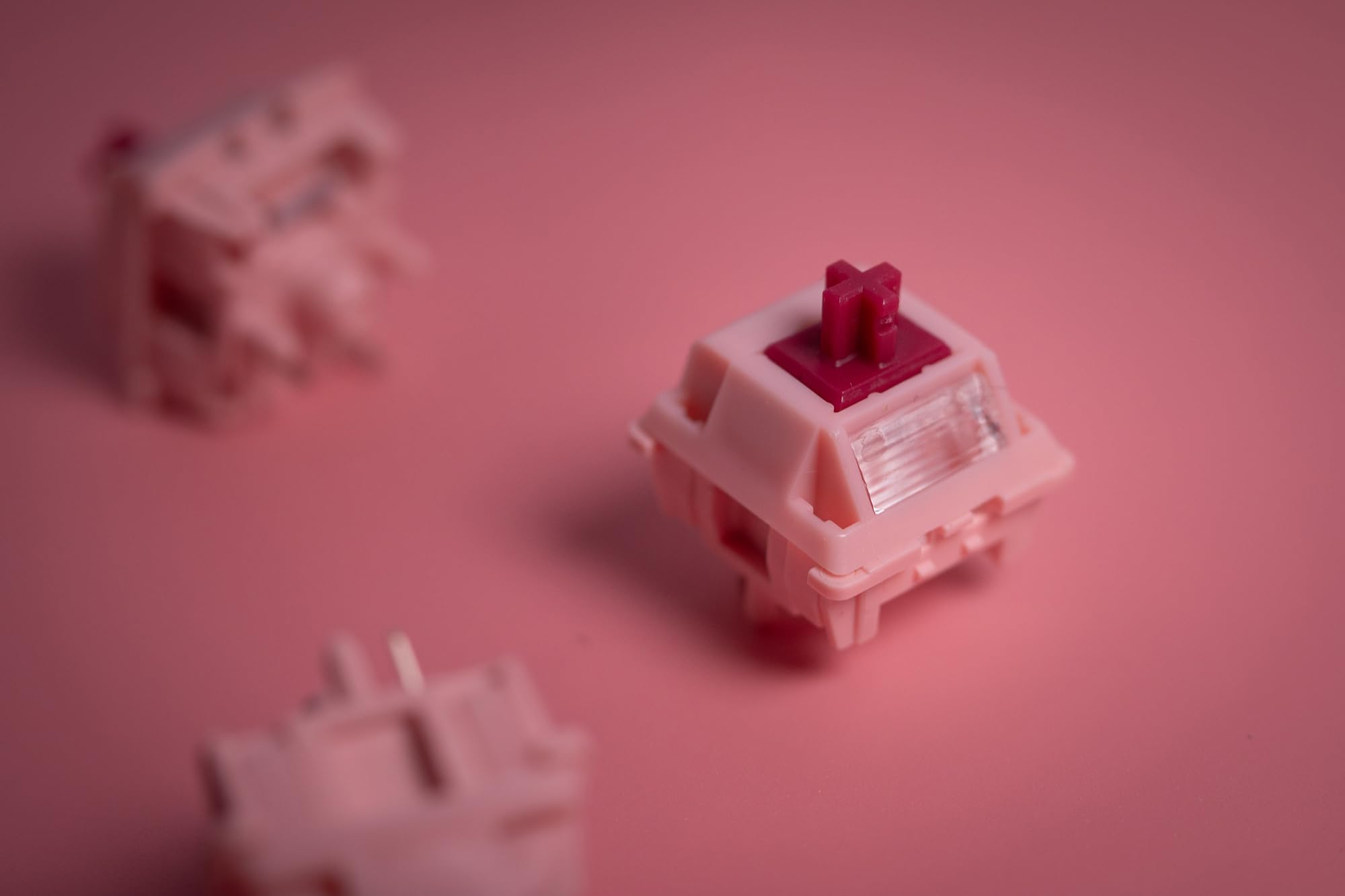 Amazon.com: KPREPUBLIC Sarokeys X Geon Strawberry Wine Red Switch