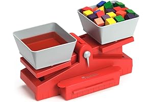 Learning Resources Precision School Balance, Early Math Balance Scale for Kids