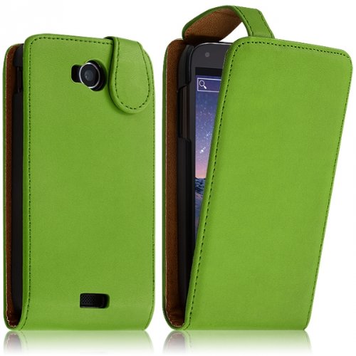 Seluxion - Housse Coque Etui pour Wiko Cink Peax/Peax 2 Couleur Vert