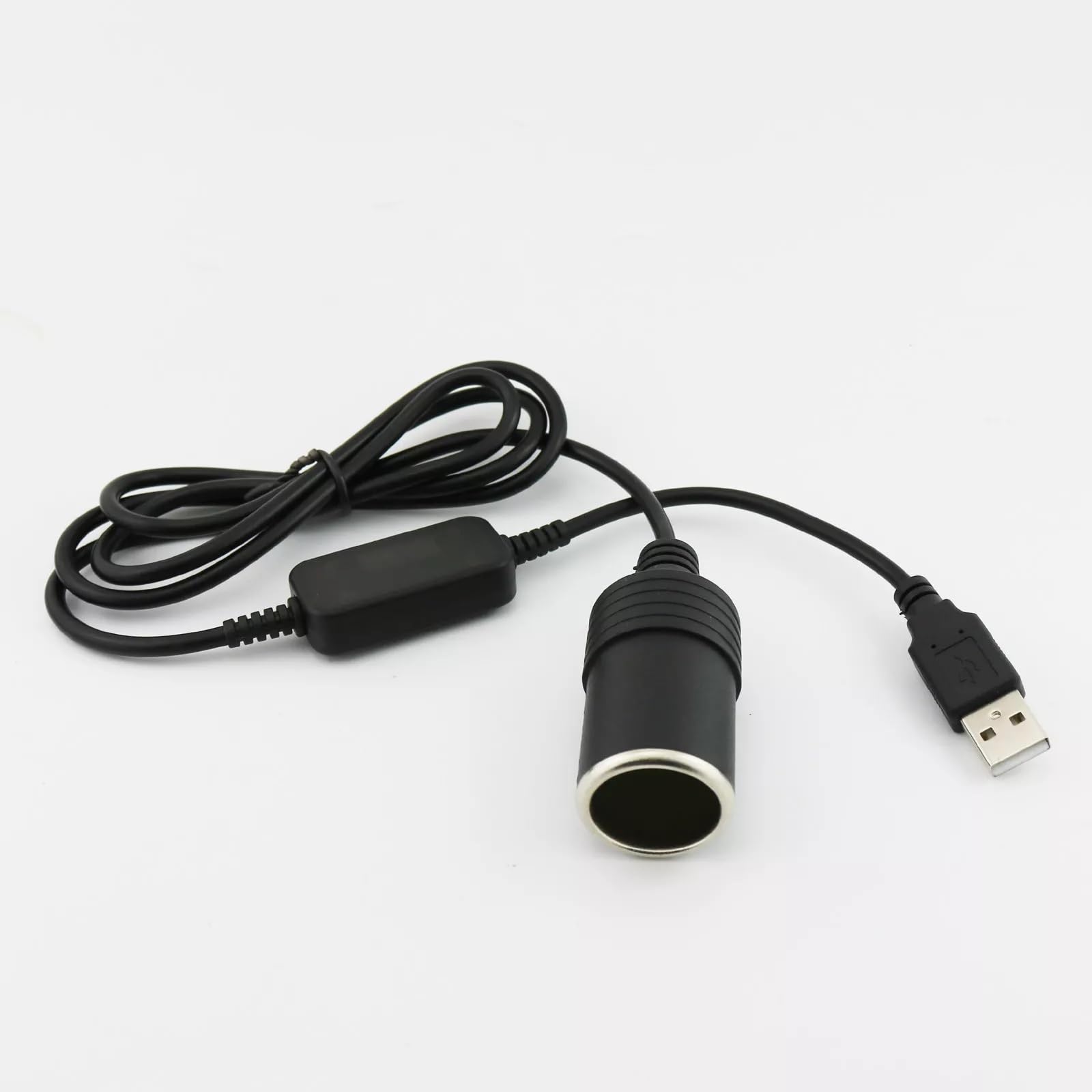 Arcus USB Port to 12V Car Cigarette Lighter Socket Female Converter Adapter Cord USB Port Power Converter for Car Cigarette Lighters Driving Recorder Electronic Dog Car Charger (1 Meter Long Wire) (B0D9BMC83M) Amazon Price History, Amazon Price Tracker