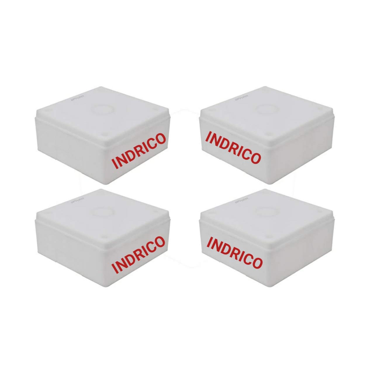 INDRICO® Waterproof PVC Square IP65 Junction Box 4x4 Inches for CCTV Cameras White (B08GM9XW71) Amazon Price History, Amazon Price Tracker
