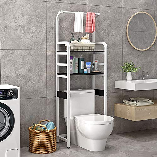Freistehende Badezimmeraufbewahrung Badezimmerregale Badablage Aufbewahrungseinheit über Toilettenaufbewahrung Für Toilettenpapier, Badeseife,