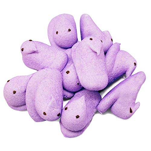 Marshmallow Peep Chicks Easter Colors - 4 Packs of 5 - Yellow, Lavender, Pink, and Blue Chicks - Old Fashioned Marshmallow Candy - Retro Holiday Treats for Easter Baskets and Decorations - Thumbnail 4