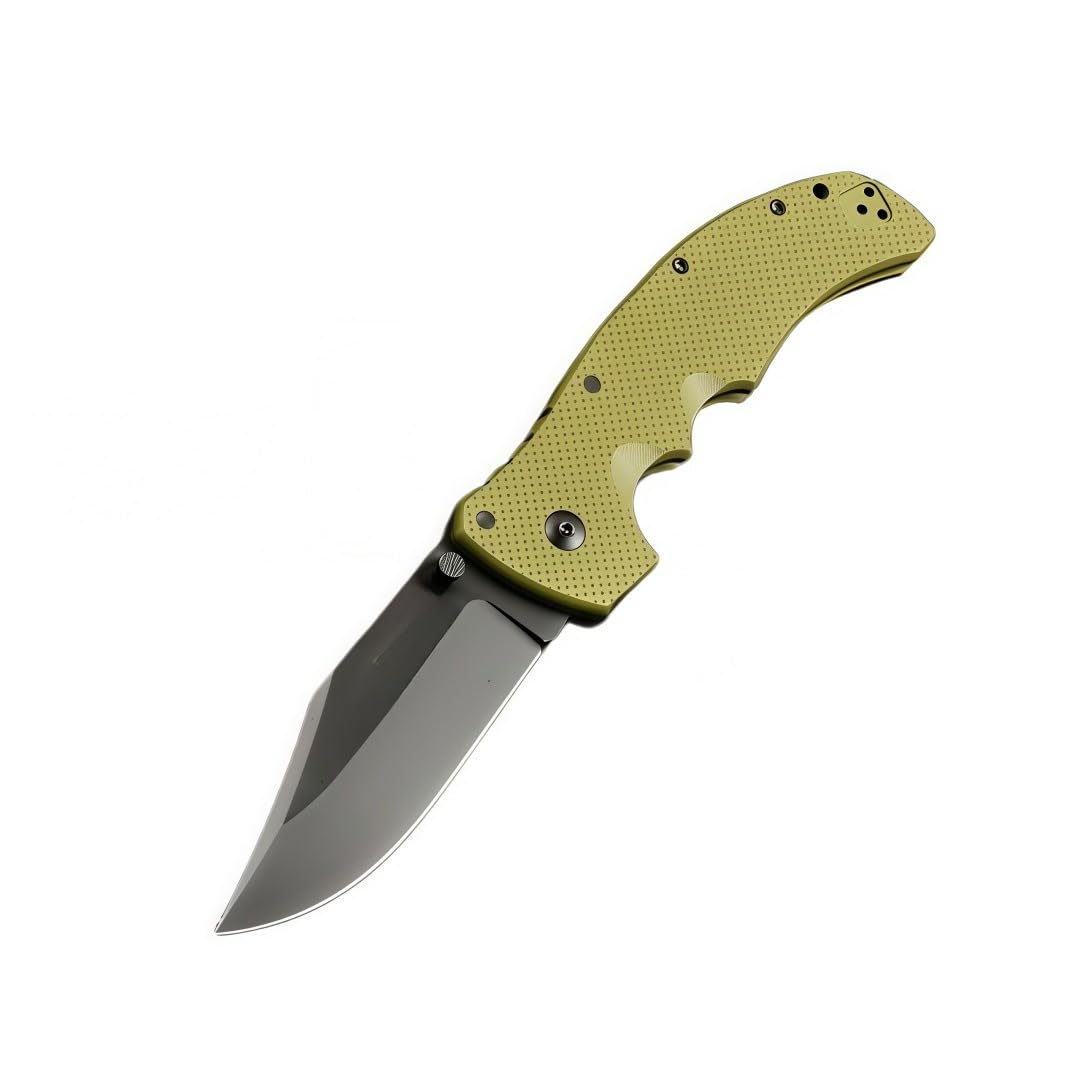 Generisch Klappmesser mit S35VN-Stahl und G10-Griff,Grün - Spitze