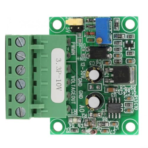 Conversor PWM a 0-10V para PLC soluciona errores de voltaje con protección 3,3V 5