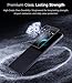 BENKS GlassWarrior HD Screen Protector for Samsung Galaxy Z Flip 7, 9H+ Shatterproof [Military-Grade Protection], Superior Scratch Resistance Ultra HD Tempered Glass Screen Protector