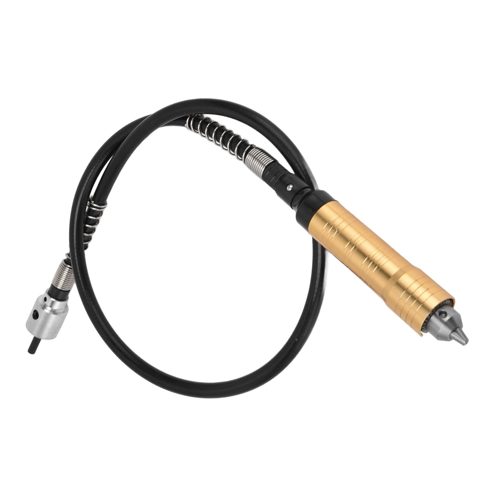 Jadeshay Eje Flexible,10000 RPM 0,3‑6,5 mm Flexible Cable de Extensión para Taladro Extension con 2 Llaves Accesorios de Taladro Amoladora para Eléctricas Herramientas Rotativas