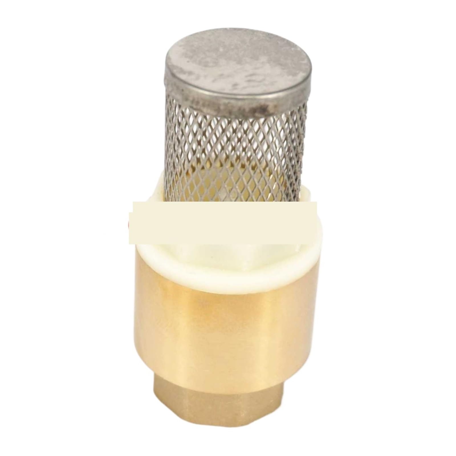 Válvula de retención de latón de 1/2", 3/4", 1", 1-1/4", 1-1/2" y 2" con filtro y válvula inferior(2")