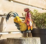 La Hacienda 55281 realistisch Krähen Hahn, Mehrfarbig, 12 x 35 x 29 cm - 5