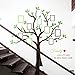 TIMBER ARTBOX Large Family Tree Wall Decal – Sweet Family Tree Photo Frames Collage Wall Decor for Living Room, Staircase & Hallway – Family Tree Picture Frame Vinyl Stickers with Quote