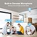 Jennov POE Security Camera 5MP(2592x1944) HD IP PTZ Security Camera CCTV Home Video & Audio Surveillance Outdoor Pan Tilt & 5X Zoom Night Vision Motion Detection Free App Remote View