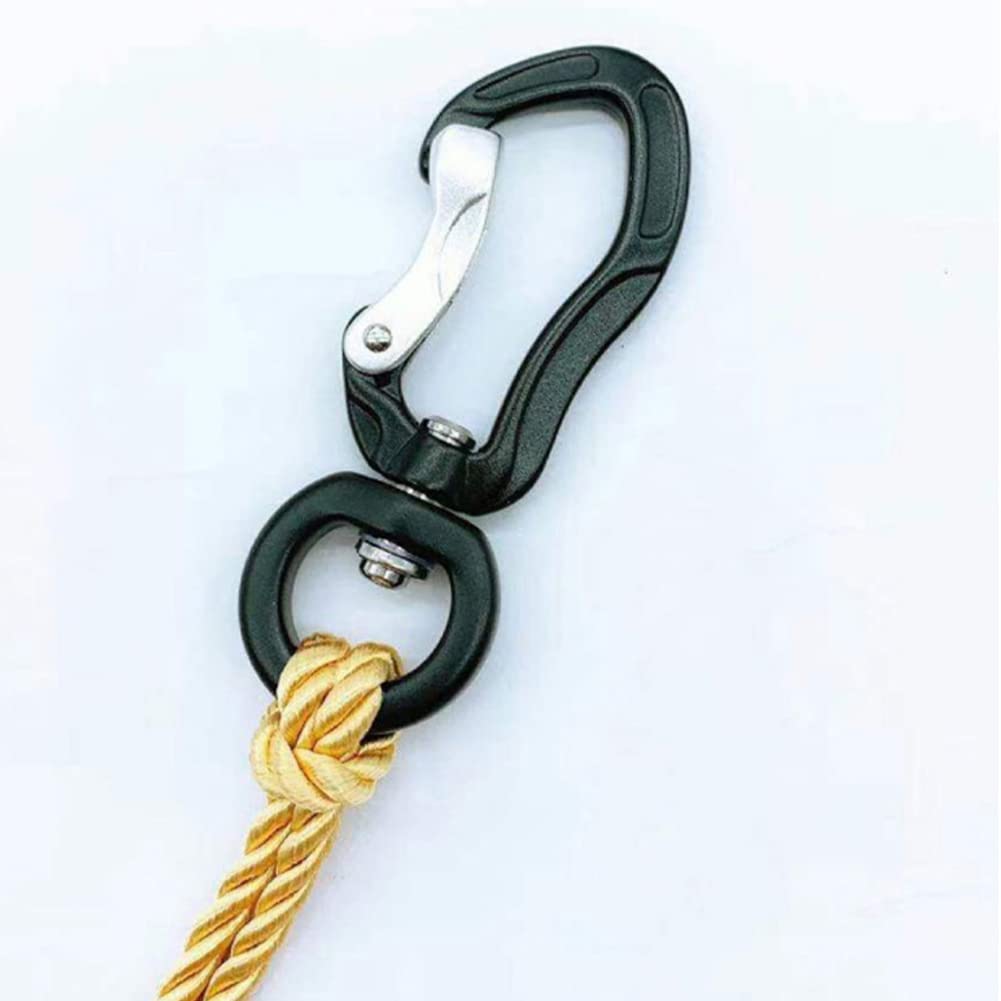 XIZONLIN Climbing Carabiners Clip Aluminium Alloy Swivel Carabiner for Dog Leash Keychain Hammock Traveling Camping Outdoor Activities Durable - Image 4